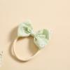 imageKuriozud Newborn Baby Girl Smocked Bubble Romper Floral Halter Jumpsuit Headband Outfit Infant Clothing Cute Summer ClothesDaisy Green