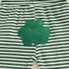 imageKuriozud St Patricks Day Baby Boy Outfit First St Patricks Day Romper and Shamrock Pants Set with Hat 3Pcs Spring ClothesCutest Clover in the Patch
