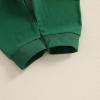 imageKuriozud St Patricks Day Baby Boy Outfit First St Patricks Day Romper and Shamrock Pants Set with Hat 3Pcs Spring ClothesLittle Mr Lucky Charm