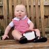 imageKuriozud Unisex Newborn Baby Boy Girl Summer Clothes Sleeveless Bubble Romper Jumpsuit Overall Shorts Infant ClothingPlaid Red