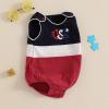 imageKuriozud Unisex Newborn Baby Boy Girl Summer Clothes Sleeveless Bubble Romper Jumpsuit Overall Shorts Infant ClothingUsa Romper