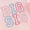 imageKuriozud Brother and Sister Matching Outfits Toddler Baby Boy Girl Short Sleeve Rompers T Shirt Top Sibling Matching OutfitsBig Sis Tshirt Pink