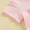imageKuriozud Brother and Sister Matching Outfits Toddler Baby Boy Girl Short Sleeve Rompers T Shirt Top Sibling Matching OutfitsBig Sis Tshirt Pink