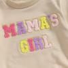 imageKuriozud Brother and Sister Matching Outfits Toddler Baby Boy Girl Short Sleeve Rompers T Shirt Top Sibling Matching OutfitsMamas Girl Romper