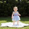 imageKuriozud 4th of July Outfits Baby Girl USA Romper Fourth of July Onesie Independence Day Bodysuit Memorial Day ClothesBlue Flag