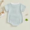 imageKuriozud Baby Boy Bubble Romper Golf Outfits 1st Birthday Hole in One Onesie Waffle Knit Bodysuit First Birthday ClothesGreen