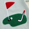 imageKuriozud Baby Boy Bubble Romper Golf Outfits 1st Birthday Hole in One Onesie Waffle Knit Bodysuit First Birthday ClothesGreen
