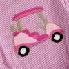 imageKuriozud Baby Boy Bubble Romper Golf Outfits 1st Birthday Hole in One Onesie Waffle Knit Bodysuit First Birthday ClothesPink