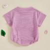 imageKuriozud Baby Boy Bubble Romper Golf Outfits 1st Birthday Hole in One Onesie Waffle Knit Bodysuit First Birthday ClothesPink