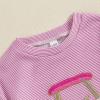 imageKuriozud Baby Boy Bubble Romper Golf Outfits 1st Birthday Hole in One Onesie Waffle Knit Bodysuit First Birthday ClothesPink