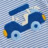 imageKuriozud Baby Boy Bubble Romper Golf Outfits 1st Birthday Hole in One Onesie Waffle Knit Bodysuit First Birthday ClothesSky Blue