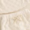 imageKuriozud Baby Girl Summer Clothes Sleeveless Tank Top Shorts Set Cute Toddler Girl Outfit Aged 3 6 12 18 24 Months 2T 3TFuzzy Beige