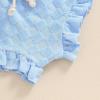 imageKuriozud Baby Girl Summer Clothes Sleeveless Tank Top Shorts Set Cute Toddler Girl Outfit Aged 3 6 12 18 24 Months 2T 3TFuzzy Fly Sleeve Blue