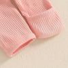 imageKuriozud Fathers Day Outfits Baby Girl Footie Onesie Romper Newborn Preemie Girl Ruffle Pajamas Pjs Daddys Girl ClothesFathers Day Pink