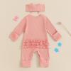 imageKuriozud Fathers Day Outfits Baby Girl Footie Onesie Romper Newborn Preemie Girl Ruffle Pajamas Pjs Daddys Girl ClothesMy 1st 4th of July