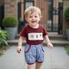 imageKuriozud Toddler Baby Boy 4th Of July Outfit Truck American Flag Tshirt Top Red White Bule Shorts Set Fourth Of July Clothes4th of July Outfit Red