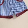 imageKuriozud Toddler Baby Boy 4th Of July Outfit Truck American Flag Tshirt Top Red White Bule Shorts Set Fourth Of July Clothes4th of July Outfit Red