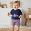 imageKuriozud Toddler Baby Boy 4th Of July Outfit Truck American Flag Tshirt Top Red White Bule Shorts Set Fourth Of July ClothesTruck Star Navy Blue