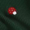 imageNewborn Toddler Baby Girl Boy Sweater Tops Mushroom Embroidery Warm Knitted Long Sleeves Knitwear Fall WinterMushroom Green