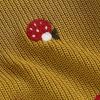 imageNewborn Toddler Baby Girl Boy Sweater Tops Mushroom Embroidery Warm Knitted Long Sleeves Knitwear Fall WinterMushroom Yellow