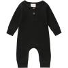 Long Sleeve One Piece Black