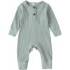 Long Sleeve One Piece Light Green