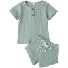 Shorts Set Light Green