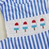 imageKuriozud Baby Boy 4th of July Outfits 0 3 6 9 12 18Month Sleeveless Romper Jumpsuit Overall Onesie Fourth of July ClothesBlue C