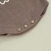 imageKuriozud Baby Boy Girl Fall Winter Clothes Knit Sweater Romper Sweatshirt Soft Warm OutfitGhost Coffee