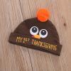 imageKuriozud Newborn Infant Baby First Thanksgiving Outfits Turkey Romper Bodysuit Top Pants Hat 3 Piece Clothes SetMy 1st Thanksgiving