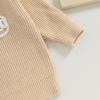 imageKuriozud Toddler Baby Boy Girl Sweater Checkerboard Knit Crewneck Sweatshirt Soft Warm Fall Winter ClothesGhost Beige