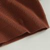 imageKuriozud Toddler Baby Boy Girl Sweater Checkerboard Knit Crewneck Sweatshirt Soft Warm Fall Winter ClothesHo Ho Ho Brown