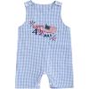 imageKuriozud Baby Boy 4th of July Outfits 0 3 6 9 12 18Month Sleeveless Romper Jumpsuit Overall Onesie Fourth of July ClothesBlue B