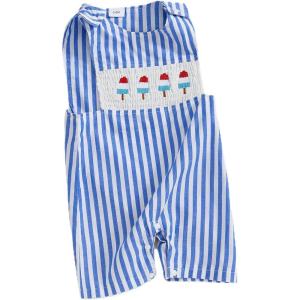imageKuriozud Baby Boy 4th of July Outfits 0 3 6 9 12 18Month Sleeveless Romper Jumpsuit Overall Onesie Fourth of July ClothesBlue C