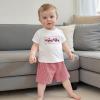 imageKuriozud 4th Of July Baby Boy Outfit Toddler American Flag T Shirt Shorts Set Fourth Of July Summer ClothesWhite D