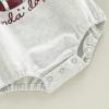 imageKuriozud Newborn Baby Boy Girl Bubble Romper Funny Letter Long Sleeve Oversized Sweater Tops Fall Winter ClothesTouchdown Kinda Day