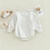 imageKuriozud Newborn Baby Boy Girl Bubble Romper Funny Letter Long Sleeve Oversized Sweater Tops Fall Winter ClothesTouchdown Kinda Day