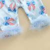 imageKuriozud Baby Girl Boy Silk Pajamas Summer Pjs Stain Onesie Romper OnePiece Jumpsuit Lapel Button Down Sleepwear 024MBlue B