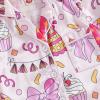 imageKuriozud Baby Girl Boy Silk Pajamas Summer Pjs Stain Onesie Romper OnePiece Jumpsuit Lapel Button Down Sleepwear 024MPink Birthday