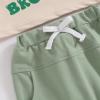imageKuriozud Big Brother Little Brother Matching Outfits Toddler Baby Boy Romper and T Shirt Shorts Set Summer ClothesBig Brother Green 1