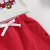 imageKuriozud Big Brother Little Brother Matching Outfits Toddler Baby Boy Romper and T Shirt Shorts Set Summer ClothesBig Brother Red