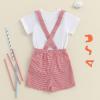 imageKuriozud My First 4th of July Outfit Baby Boy American Flag Onesie USA Bubble RomperShorts Set Fourth of July ClothesWhite Red a
