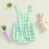 imageKuriozud Newborn Baby Easter Outfit Baby Boy Girl Eggs Overall Romper Jumpsuit Cute Spring Chicken Baby ClothesChicken Yellow Baby Boy