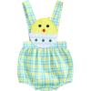imageKuriozud Newborn Baby Easter Outfit Baby Boy Girl Eggs Overall Romper Jumpsuit Cute Spring Chicken Baby ClothesChicken Yellow Baby Boy