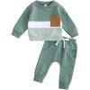 Color Block Green