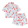 Usa Flag Ice Cream White