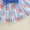 imageKuriozud 4th of July Baby Girl Dress Outfits USA Romper BodysuitTutu Skirt Set Newborn Girl First Fourth of July ClothesBlue