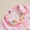 imageKuriozud 4th of July Baby Girl Pajamas Silk Stain Pjs Summer Shirt TopsShorts 2Piece Set Toddler Kids Little Girl SleepwearPink Bunny Hug Egg