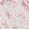 imageKuriozud 4th of July Baby Girl Pajamas Silk Stain Pjs Summer Shirt TopsShorts 2Piece Set Toddler Kids Little Girl SleepwearPink Smile Bunny