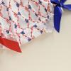 imageKuriozud Newborn Baby Girl 4th of July Outfit Cute Bow Bubble Romper Jumpsuit Infant Girl Fourth of July Summer ClothesAmerican Baby White